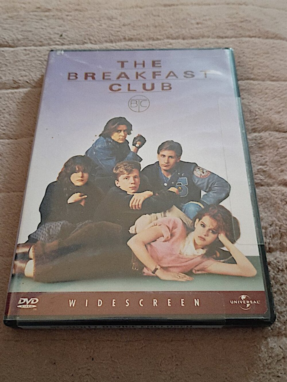 The Breakfast Club DVD 1985 New Sealed Widescreen Ringwald Sheedy Estevez